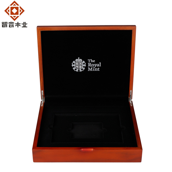高檔木制紀(jì)念幣收藏盒
