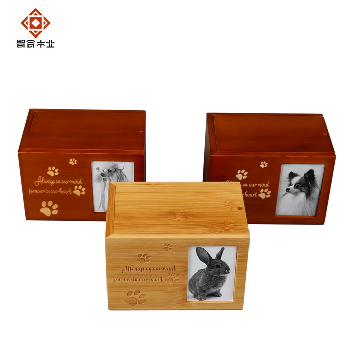 竹子寵物骨灰木盒