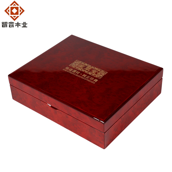 高光蟲草保健品包裝木盒
