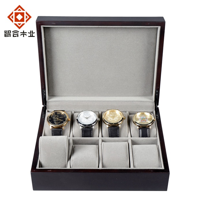 8支裝木制手表盒