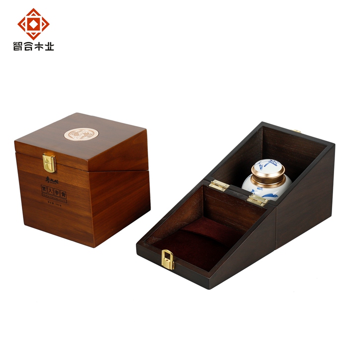 黑人參膏保健品包裝木盒