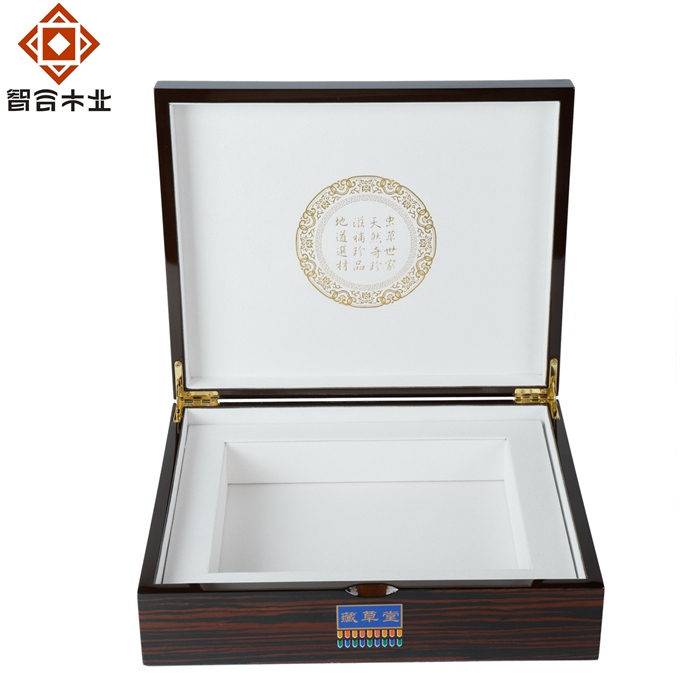 高光蟲草保健品包裝木盒