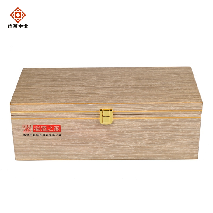 單支裝木制酒盒