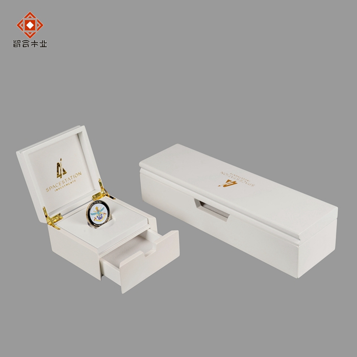 高檔金銀紀念幣展示木盒