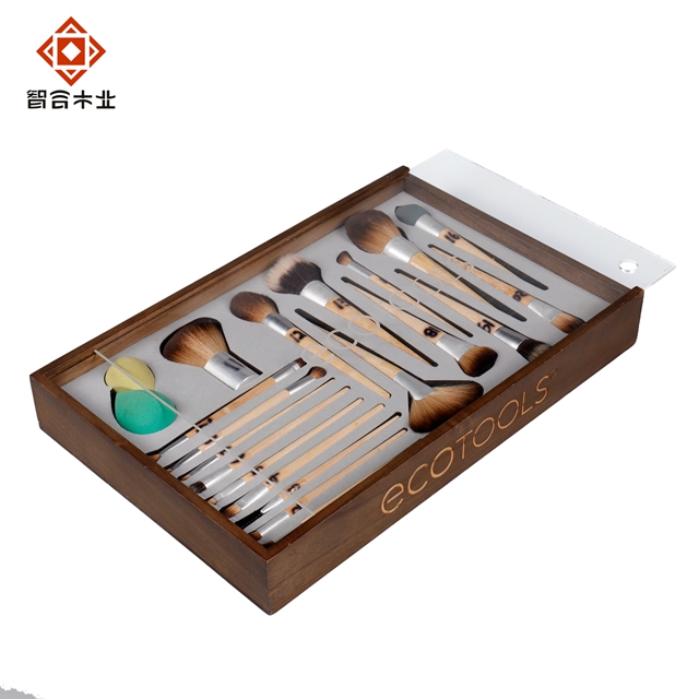 化妝刷禮品木盒