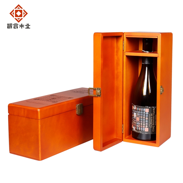單支紅酒木盒