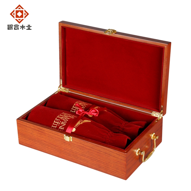 雙支紅酒木盒