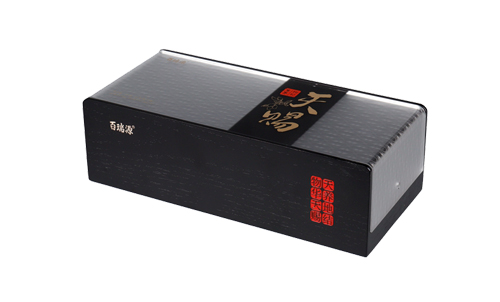 2019年黑色亞克力蓋茶葉盒3