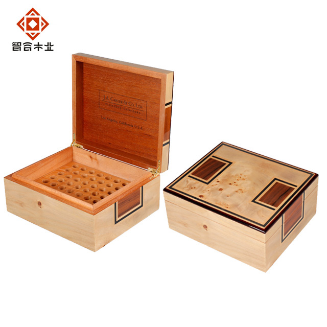 高光多支裝實木雪茄盒