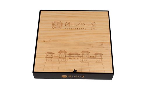 2019年黑色楓木蓋茶葉盒3