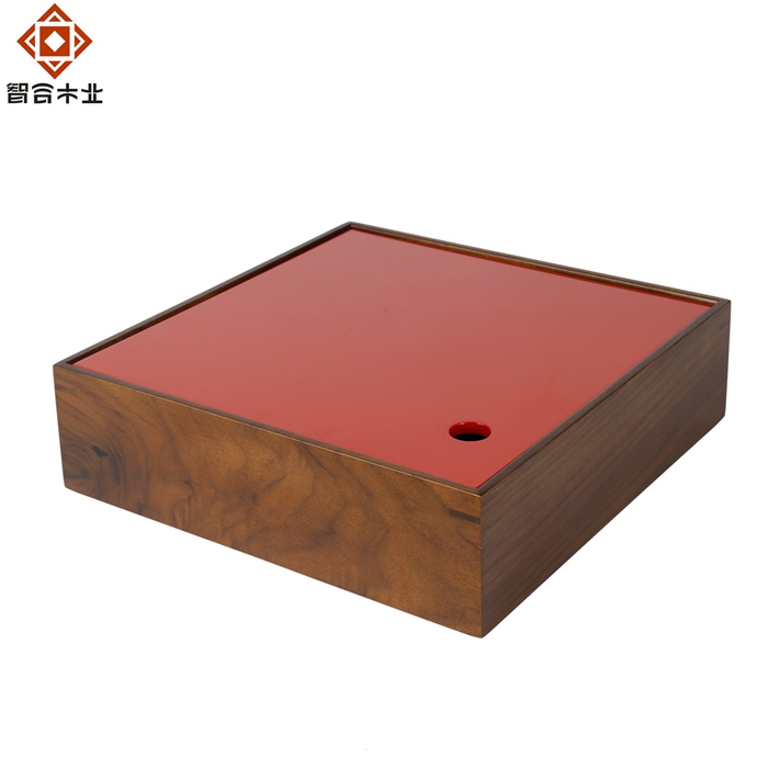 4分格帶蓋堅(jiān)果零食干果盤(pán)