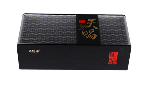 2019年黑色亞克力蓋茶葉盒5