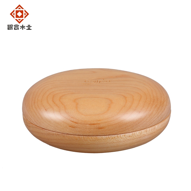 楓木圓形手鐲盒