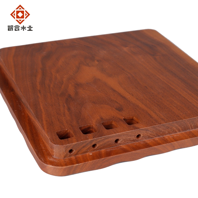 胡桃木實木茶葉盒