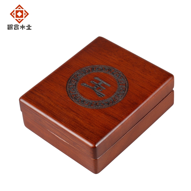 實木玉石首飾木盒