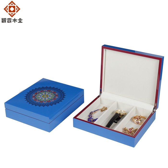 藍(lán)色高光禮品盒