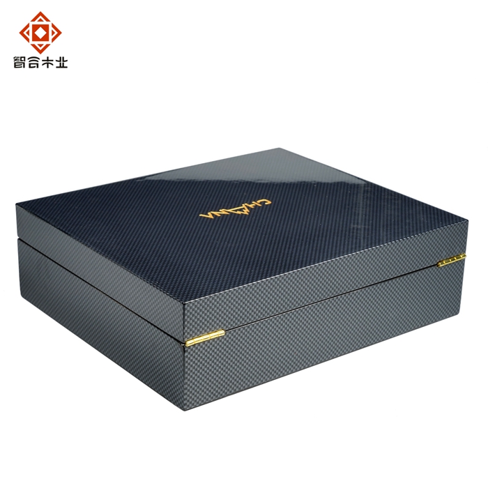 碳纖維水晶禮品包裝木盒