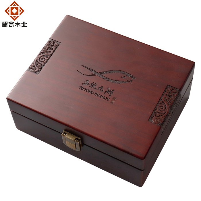 玉石吊墜包裝木盒